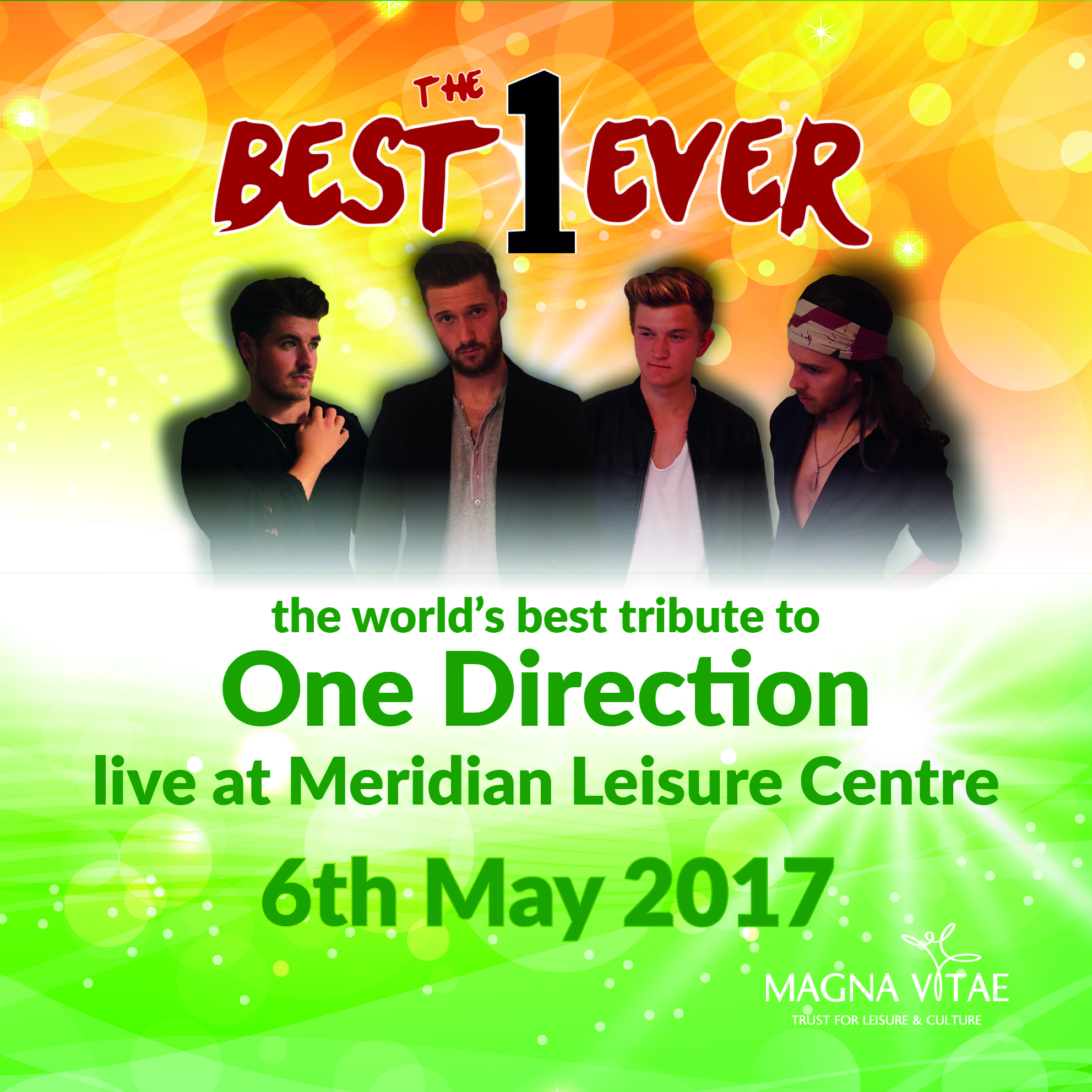 The Best 1 Ever Slider, One Direction Tribute, Louth, Lincolnshire, Meridian Leisure Centre, Event, Concert